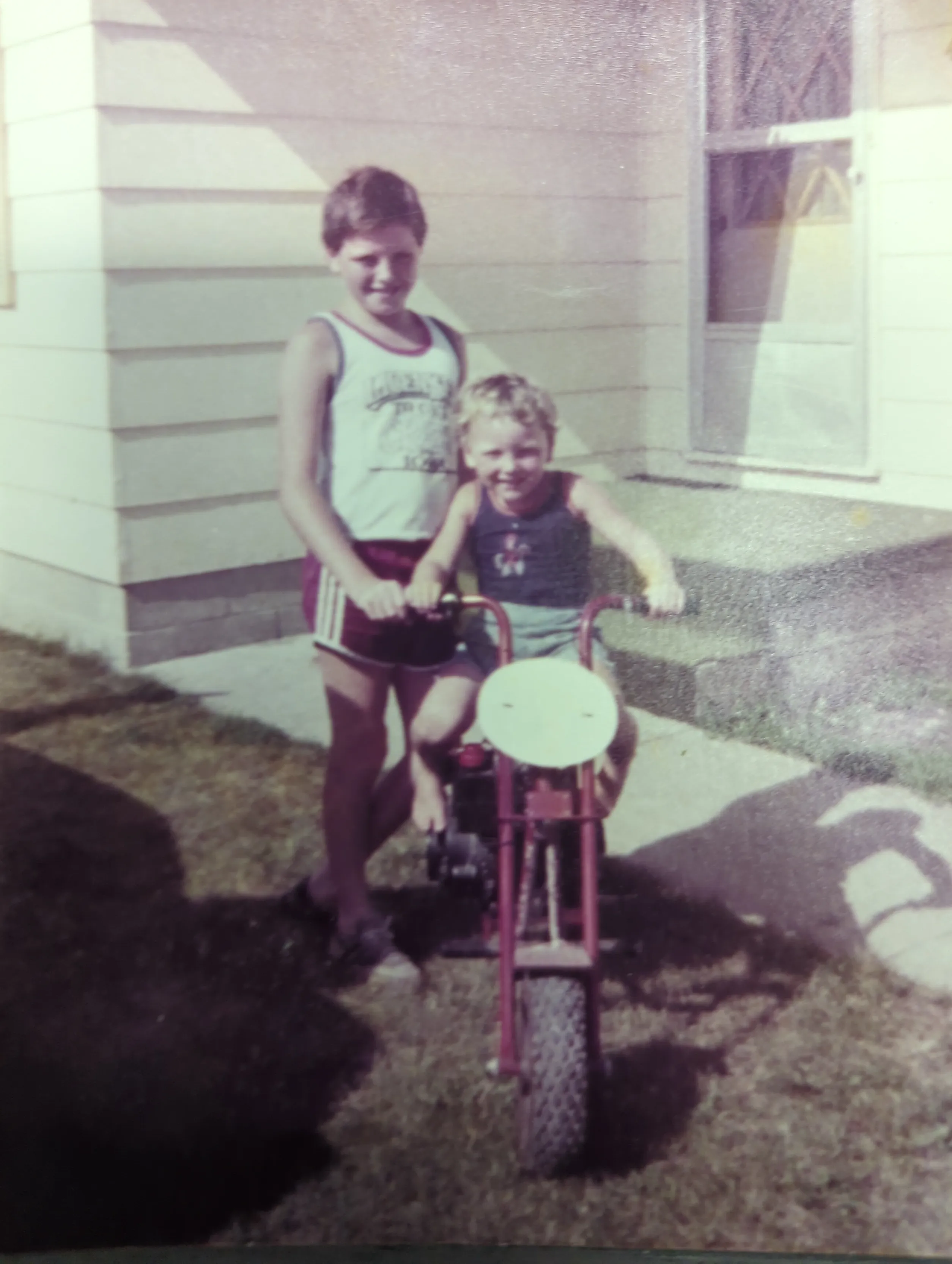 My brother and I